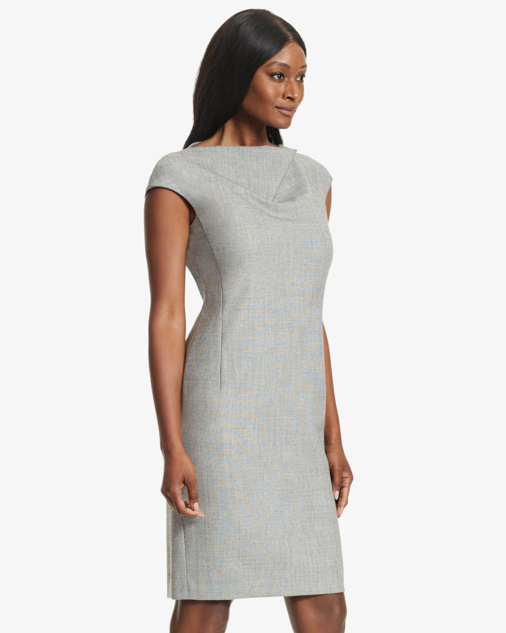 Grey store business dress