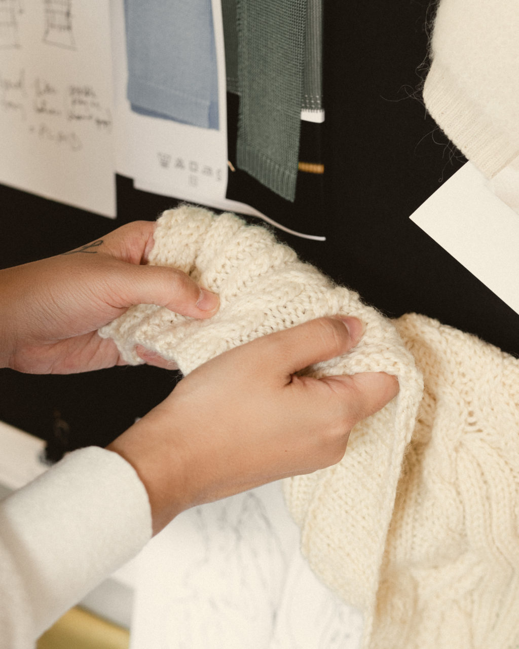 knitwear designer interview