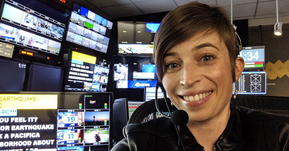 On the Front Lines with News Producer Kate Eby