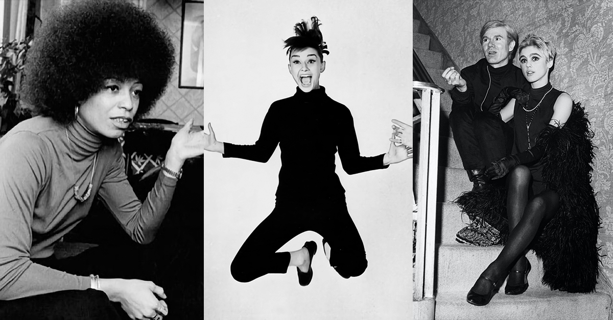 5 Turtleneck Looks Inspired by Iconic Women