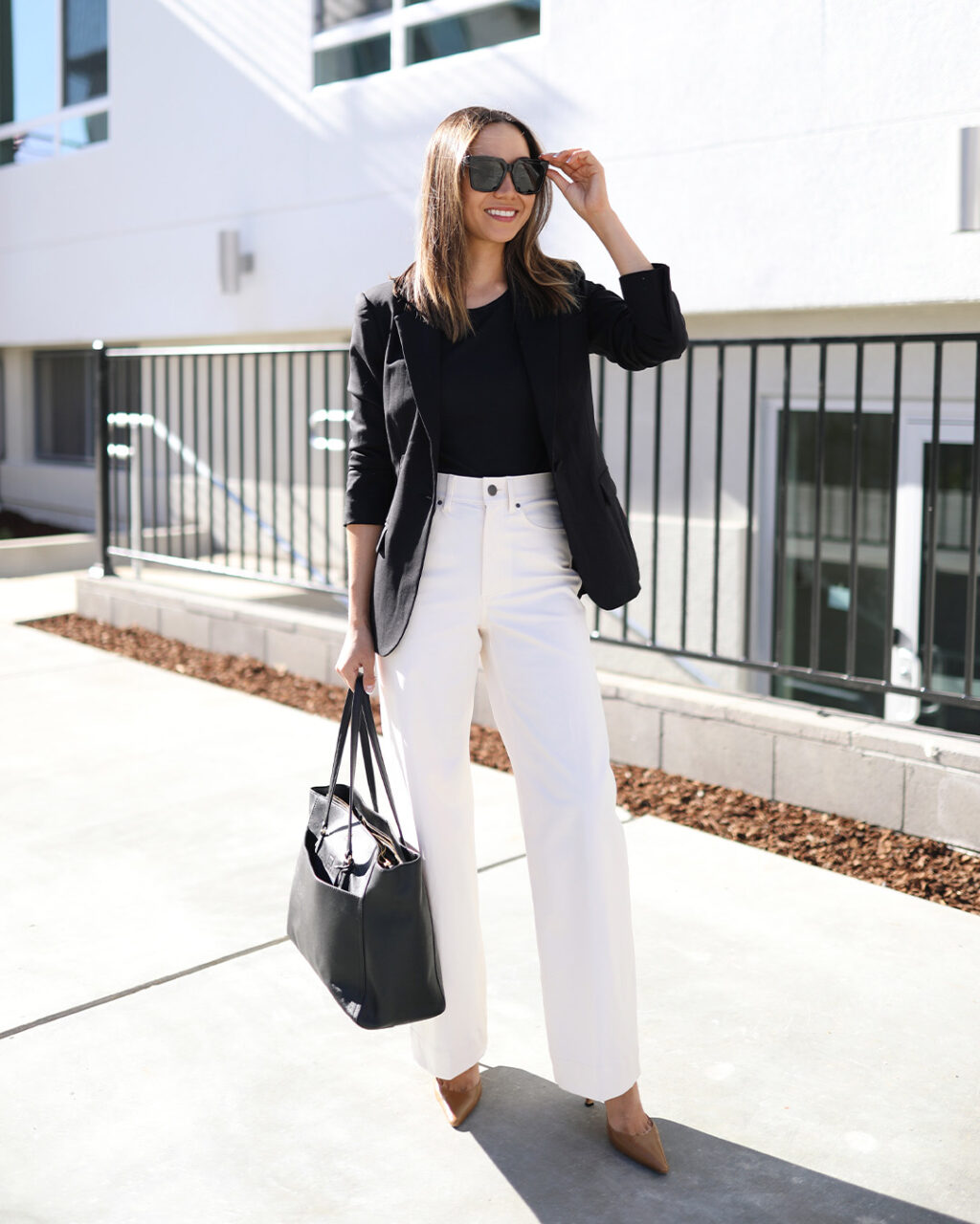 Business Trip Outfits That Fit in a Carry-on, Styled by Jasmine Ricks