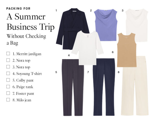 How to Pack for a Summer Business Trip — Without Checking a Bag