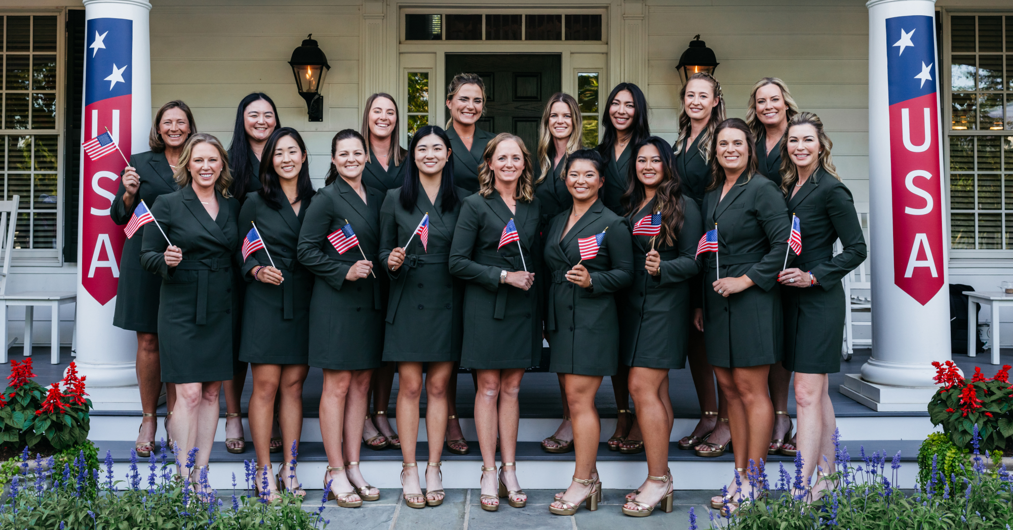 Meet the Movement-Friendly Dress the Solheim Cup Team Chose for Their Opening Ceremony Look